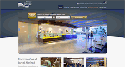 Desktop Screenshot of hotelsimbad.com